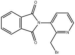 2-BROMOMETHYL-3-PHTHALIMIDO-PYRIDINE Structure