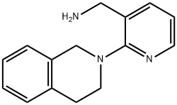 {2-[3,4-Dihydro-2(1H)-isoquinolinyl]-3-pyridinyl}methanamine Structure