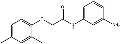 N-(3-Aminophenyl)-2-(2,4-dimethylphenoxy)acetamide Structure