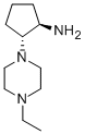 TRANS-2-(4-ETHYLPIPERAZIN-1-YL)CYCLOPENTANAMINE Structure