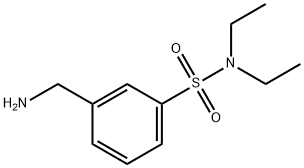 3-(aminomethyl)-N,N-diethylbenzenesulfonamide Structure