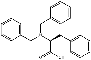 N,N-디벤질-L-페닐알라닌 구조식 이미지