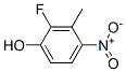 Phenol,  2-fluoro-3-methyl-4-nitro- Structure