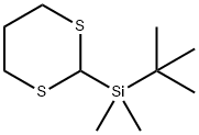 2-(TERT-BUTYLDIMETHYLSILYL)-1,3-DITHIANE 구조식 이미지