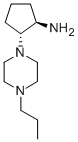 TRANS-2-(4-N-PROPYLPIPERAZIN-1-YL)CYCLOPENTANAMINE Structure