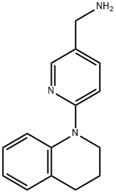{6-[3,4-Dihydro-1(2H)-quinolinyl]-3-pyridinyl}methanamine Structure