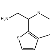 N1,N1-DIMETHYL-1-(3-METHYL-2-THIENYL)-1,2-ETHANEDIAMINE 구조식 이미지