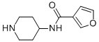 N-piperidin-4-yl-3-furamide Structure