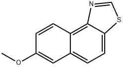 Naphtho[1,2-d]thiazole, 7-methoxy- (7CI) Structure