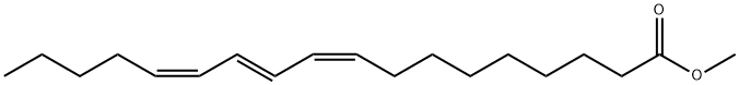 9,11,13-Octadecatrienoic acid, methyl ester, (9Z,11E,13Z)- Structure