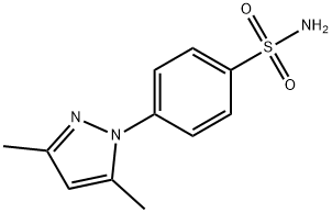 4-(3,5-DIMETHYL-PYRAZOL-1-YL)-BENZENESULFONAMIDE Structure