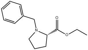 N-BENZYL-L-PROLINE ETHYL ESTER Structure