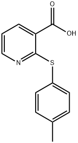 2-[(4-METHYLPHENYL)THIO]NICOTINIC ACID Structure