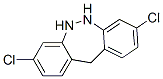 3,8-Dichloro-6,11-dihydro-5H-dibenzo[c,f][1,2]diazepine Structure