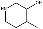 4-Methyl-piperidin-3-ol 구조식 이미지
