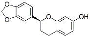 2α-(1,3-Benzodioxole-5-yl)chroman-7-ol Structure