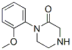 1-(2-METHOXY-PHENYL)-PIPERAZIN-2-ONE 구조식 이미지