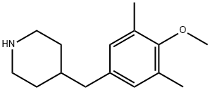 4-(4-METHOXY-3,5-DIMETHYL-BENZYL)-PIPERIDINE Structure