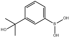 3-(2-hydroxypropan-2-yl)phenylboronic acid Structure