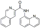 3-Isoquinolinecarboxamide,  N-8-quinolinyl- Structure