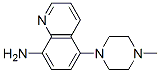 8-Quinolinamine,  5-(4-methyl-1-piperazinyl)- Structure