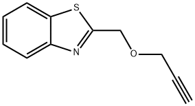 Benzothiazole, 2-[(2-propynyloxy)methyl]- (9CI) Structure