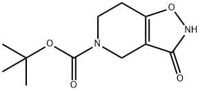 tert-butyl 3-hydroxy-4H,5H,6H,7H-[1,2]oxazolo[4,5-
c]pyridine-5-carboxylate Structure