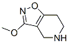 이속사졸로[4,5-c]피리딘,4,5,6,7-테트라하이드로-3-메톡시-(9CI) 구조식 이미지