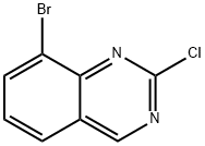 8-BROMO-2-CHLOROQUINAZOLINE Structure