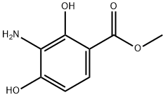 3-AMINO-2,4-DIHYDROXYBENZOIC ACID Structure