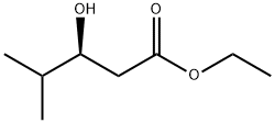 (S)-ETHYL 3-HYDROXY-4-METHYLPENTANOATE Structure