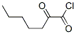 Heptanoyl  chloride,  2-oxo- Structure