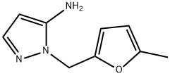 2-(5-METHYL-FURAN-2-YLMETHYL)-2H-PYRAZOL-3-YLAMINE Structure