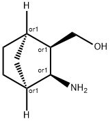 Bicyclo[2.2.1]heptane-2-methanol, 3-amino-, (1R,2R,3S,4S)-rel- (9CI) 구조식 이미지