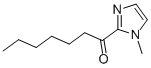 2-N-HEPTANOYL-1-METHYLIMIDAZOLE Structure