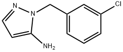 2-(3-클로로-벤질)-2H-피라졸-3-일라민 구조식 이미지