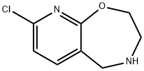 8-클로로-2,3,4,5-테트라히드로피리도[3,2-f][1,4]옥사제핀 구조식 이미지