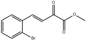 Methyl (3E)-4-(2-bromophenyl)-2-oxobut-3-enoate Structure