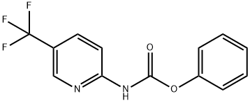 페닐[5-(트리플루오로메틸)피리딘-2-일]카르바메이트 구조식 이미지