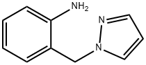 2-Pyrazol-1-ylmethyl-phenylamine Structure