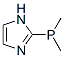 1H-이미다졸,2-(디메틸포스피노)- 구조식 이미지
