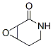 7-Oxa-3-azabicyclo[4.1.0]heptan-2-one Structure