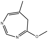 4-메톡시-6-메틸-5H-1,3-디아제핀 구조식 이미지