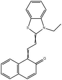 1-((3-ETHYL-2(3H)-BENZOTHIAZOLYLIDENE)-& 구조식 이미지