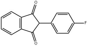 fluindione  Structure