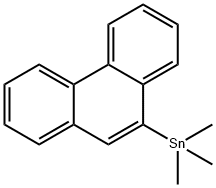 Trimethyl(9-phenanthryl)stannane Structure