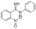 BENZAMIDINE,O-NITRO-N-PHENYL- Structure