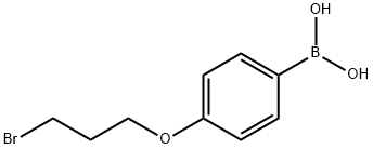 4-(3-Bromopropoxy)phenylboronic acid 구조식 이미지