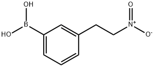 3-(2-Nitroethyl)phenylboronic acid 구조식 이미지