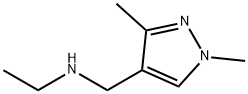 N-[(1,3-dimethyl-1H-pyrazol-4-yl)methyl]-N-ethylamine Structure